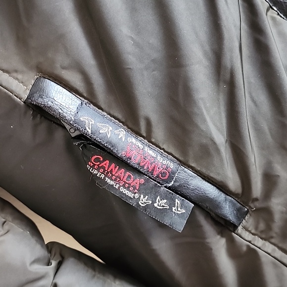 Canada WeatherGear Super Triple Goose Puffer Jacket Women S Green Coat Parka Fur - Picture 6 of 17